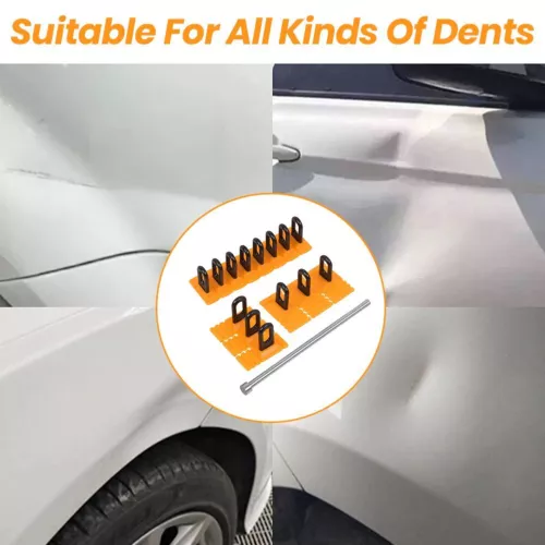 4Pcs/ Set Auto Body Repair Kit Puller Glue Tabs Car Paintless Dent- Removal Tool - Bild 6 von 9