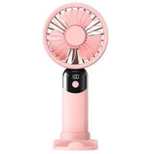 Mini Hand-held Fan Portable Folding Desk Fan Cooler Cooling USB Rechargeable Fan