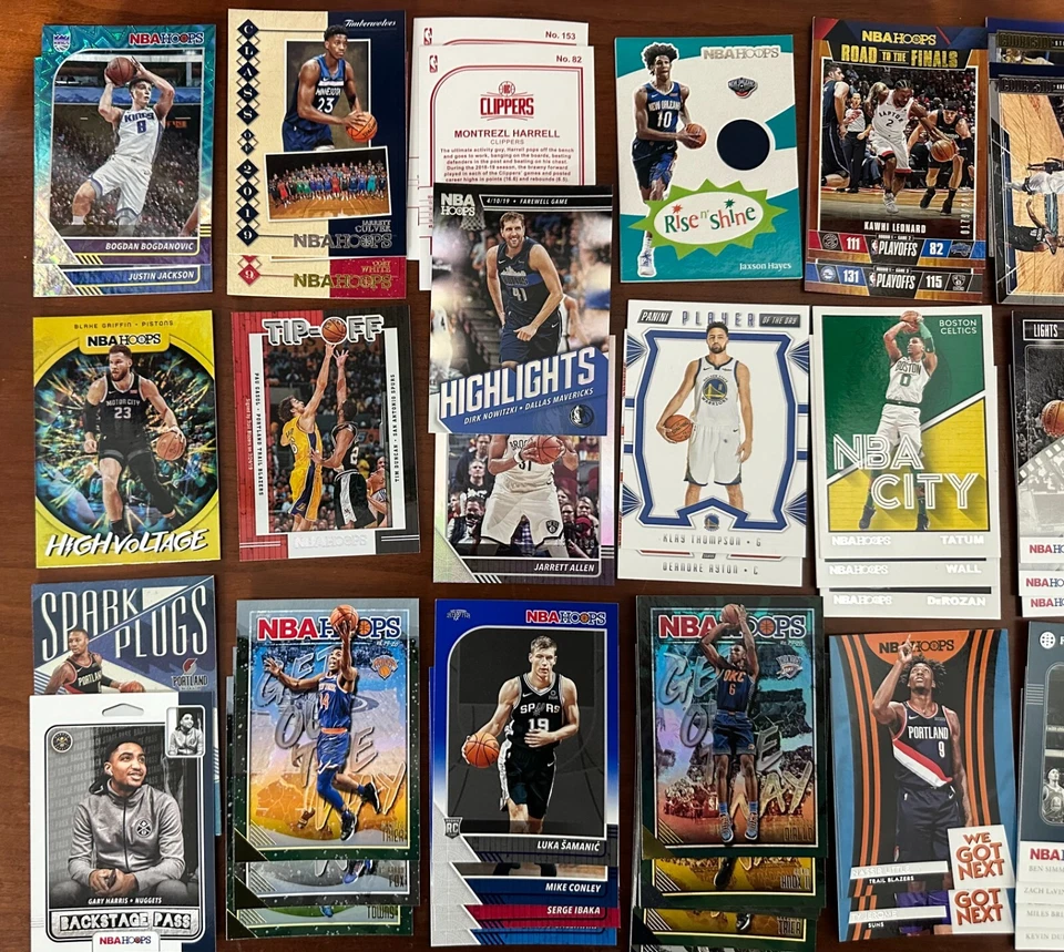2019-20 Panini NBA Hoops Basketball Insert Cards - You Pick - FREE Ship - Image 2 of 4