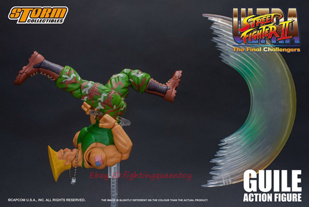 Storm Collectibles Street Fighter II Guile 1/12th Scale Figure Pre-Orders