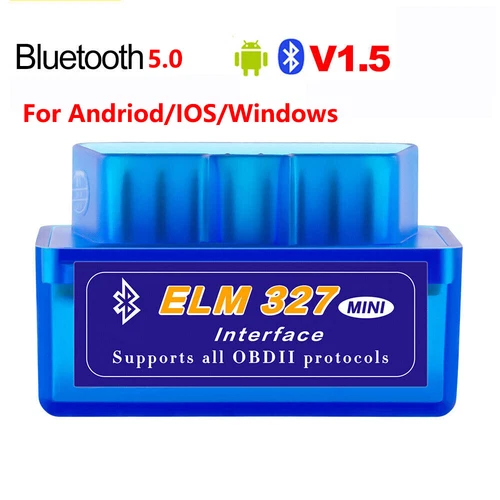Super Mini ELM327 Bluetooth V1.5 OBD2 Diagnosegerät KFZ Scanner Zum Android IOS