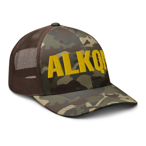 ALKQN Camouflage Trucker Hut | Allmächtiger lateinischer König Königin Nation LKN Latino - Bild 4 von 6