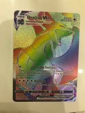 Carte Pokémon Drattak Vmax 194/189 EB03 Épée Bouclier Ténèbres Embrasées FR NEUF
