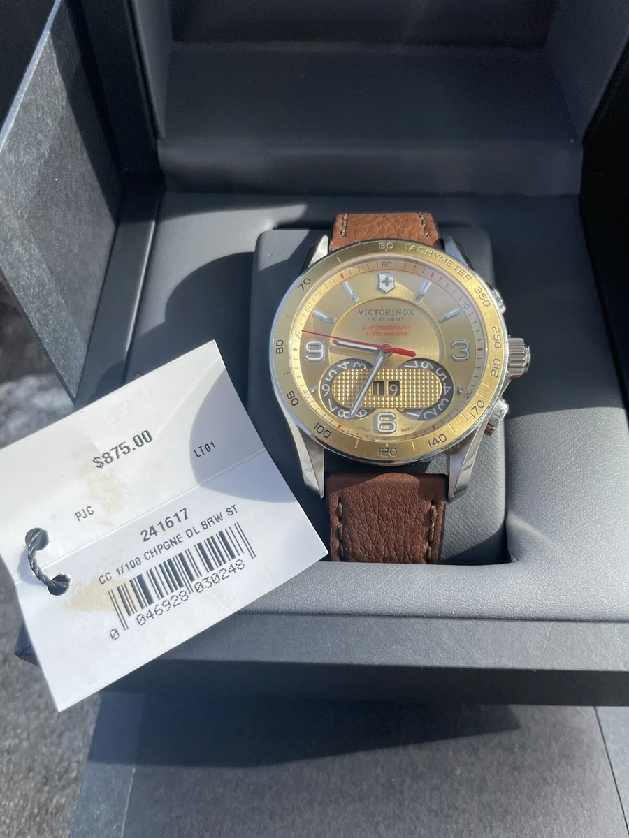 Victorinox Perpetual calendar 1 100 sec Chronograph eBay