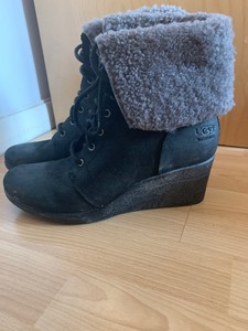 ugg waterproof wedge boots