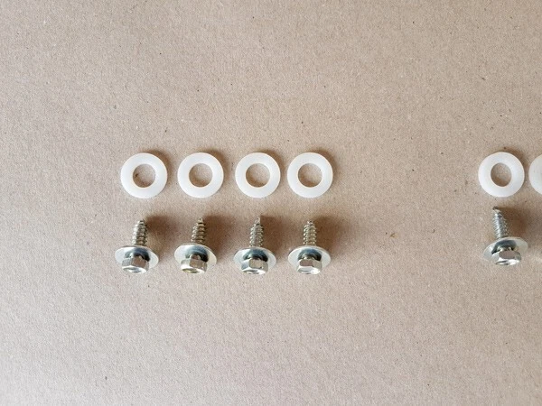 Jeep SJ Grand Wagoneer 1984-91 - Protectores de rayas Nerf para parachoques OEM - Kit delantero/trasero Foto 3 de 4