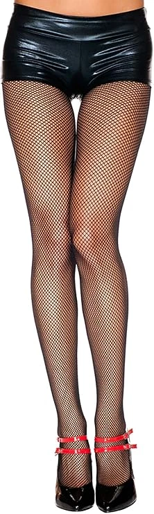 Music Legs Backseam fishnet pantyhose Black Onesize - Image 3 of 3