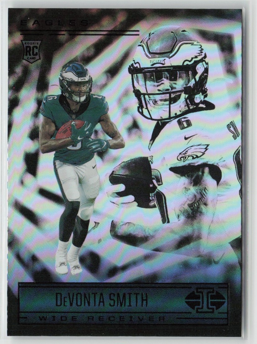 DeVonta Smith RC 2021 Panini Illusions Philadelphia Eagles #63