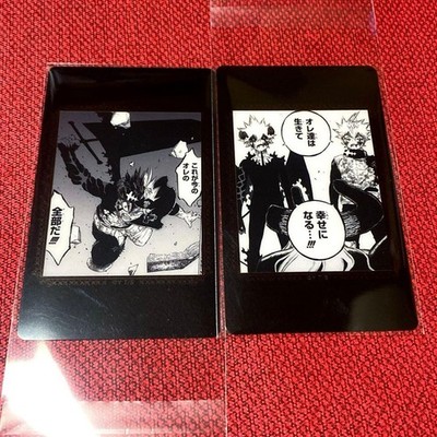 Black Clover Exhibition 14 Clear Card Asta