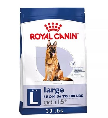 Royal Canin Size Health Nutrition Large Breed Adult 5+ Dog Dry Food - 30 lb
