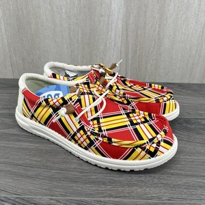 Hey Dude x CaddyShack Men\'s Size 8 Wally Plaid Slip-On Shoes Mr. Gopher New Caddy Shack Hey Dudes | eBay main image 3
