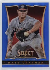 2013 Panini USA Baseball Box Set Select Blue Prizm Preview /199 Matt Chapman 0b3