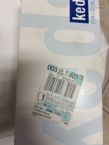 Keds Champion Originals Lace Up Sneakers Black Womens Size 8 N (AA) NEW With box - Picture 7 of 8
