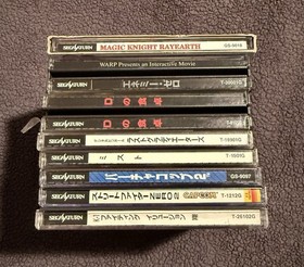 Sega Saturn Japanese Game Lot Street Fighter Zero