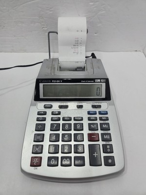 Canon P23-DHV Printing Only Calculator ,clock & calendar 2 Color Print -READ