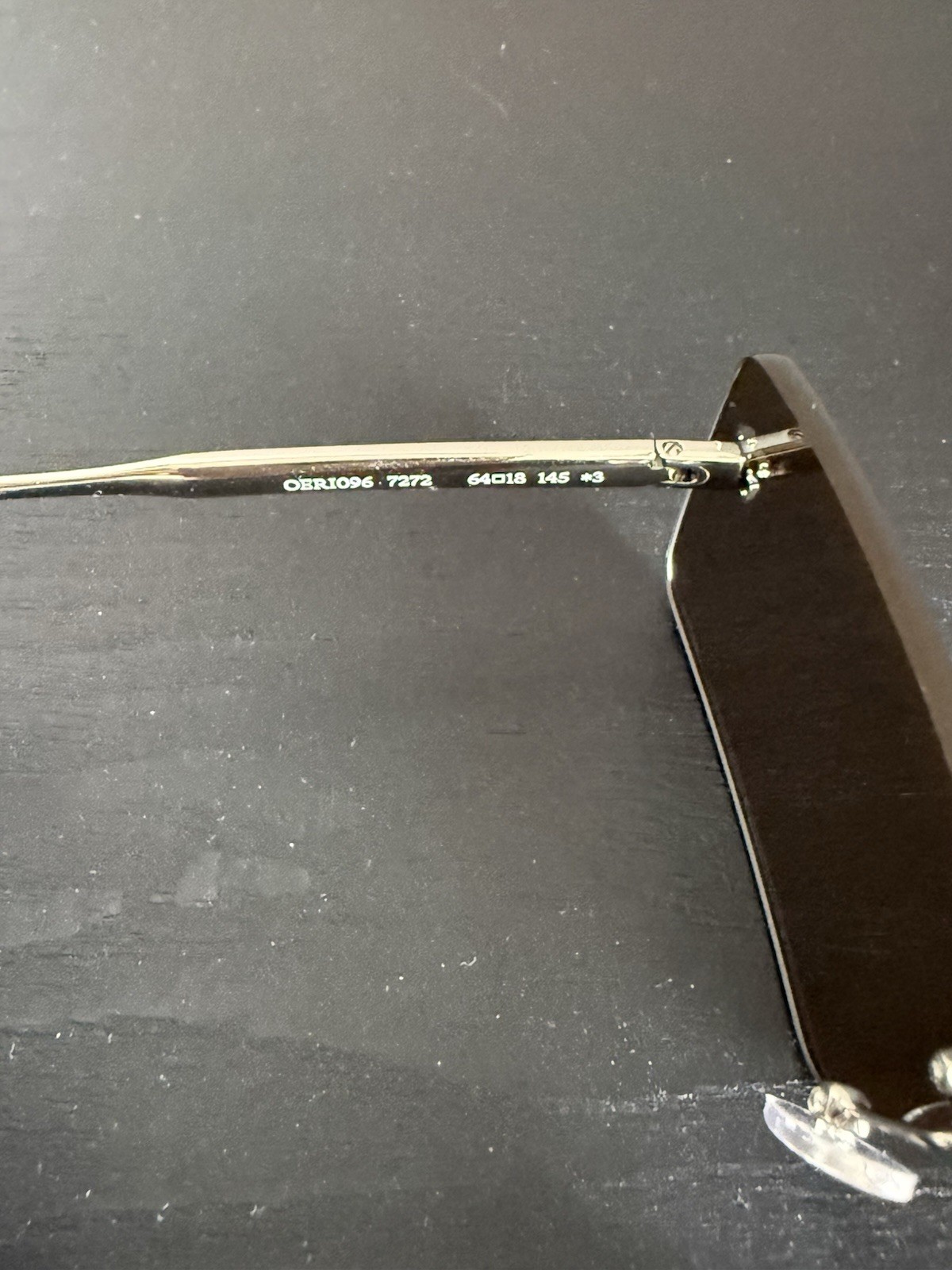 Off-White Riccione Rectangular Frame Sunglasses O… - image 9