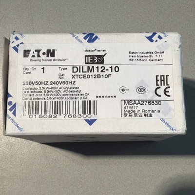 Eaton Moeller DILM12-10 276830 Leistungsschütz 230V 5,5kW neu