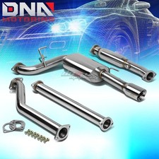 J2 for 93-97 Toyota Corolla E100 4AFE 3.5"OD Slant Muffler Tip Catback Exhaust