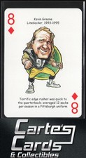 Kevin Greene 2019 Hero Decks Pittsburgh Steelers Football Heroes Playing Card 8D