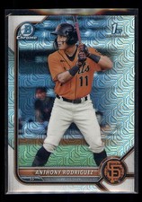 2022 Bowman Anthony Rodriguez #CPA-ARZ Chrome Prospects Mojo Refractors
