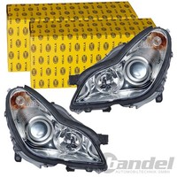 2X Hella BI-XENON Halogen Scheinwerfer Passend FüR MERCEDES-BENZ CLS