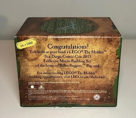 💎Lego Rare Brand New SDCC Micro Scale Bag End The Hobbit Exclusive #66/1000