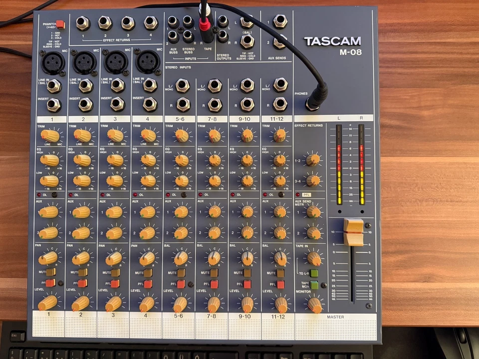 TASCAM M-08 12-channel Mixer - Image 2 of 4