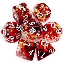 DND Dice Set 7PCS Polyhedral Dice for Roleplaying Dice Games as Dungeons and ...