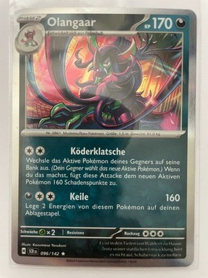 POKEMON Scarlet & Violet: Stellar Crown  Holo/Reverse Holo   (SCR)  DE  Card