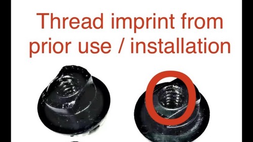 OEM LAZY BOY PART La-Z-Boy Recliner Leg Rest Screw Bolts Set Plastic Grommet NEW - Picture 3 of 20