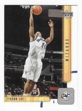 2001-02 Upper Deck Tyronn Lue Washington Wizards Basketball Card #402