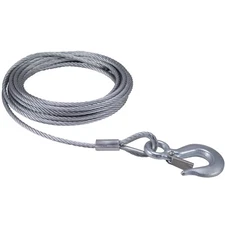 GOLDENROD Dutton-Lainson Company (6520) 1/4" x 25" Winch Cable with Hook - 7 ...