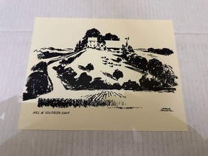 Vintage Hill In Southern Iowa Frank Miller Print Des Moines Register Iowa