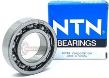 NTN 6202 C3 DEEP GROOVE BALL BEARING, OPEN, NO SEALS 15x35x11mm.