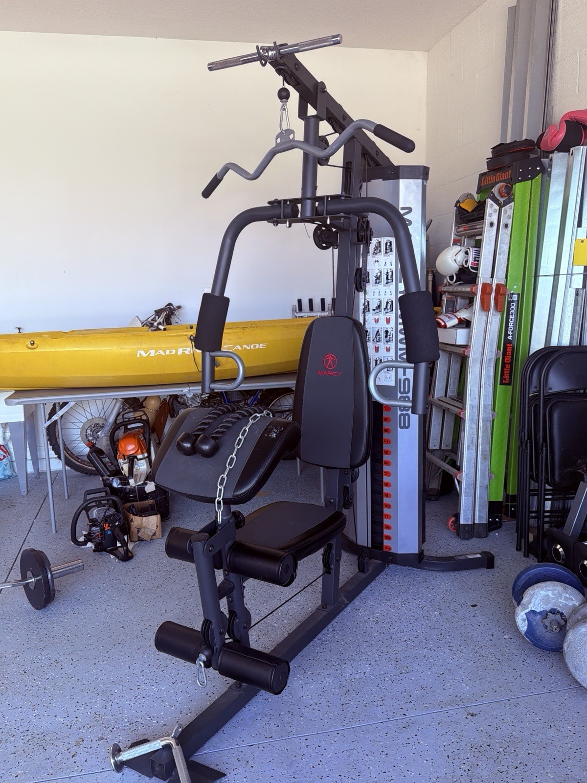 Marcy MWM-988 Multifunctional Home Gym &ndash; 150lb Stack &ndash; C