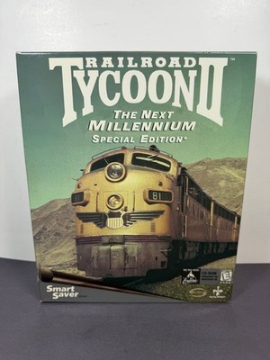 Railroad Tycoon II Next Millennium Special Edition CD-Rom Computer Game Windows