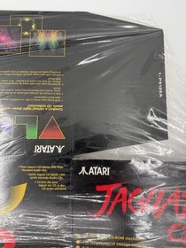 UNFOLDED Brand New Atari Jaguar & CD Console Box Only Shipped Quickly & Securely