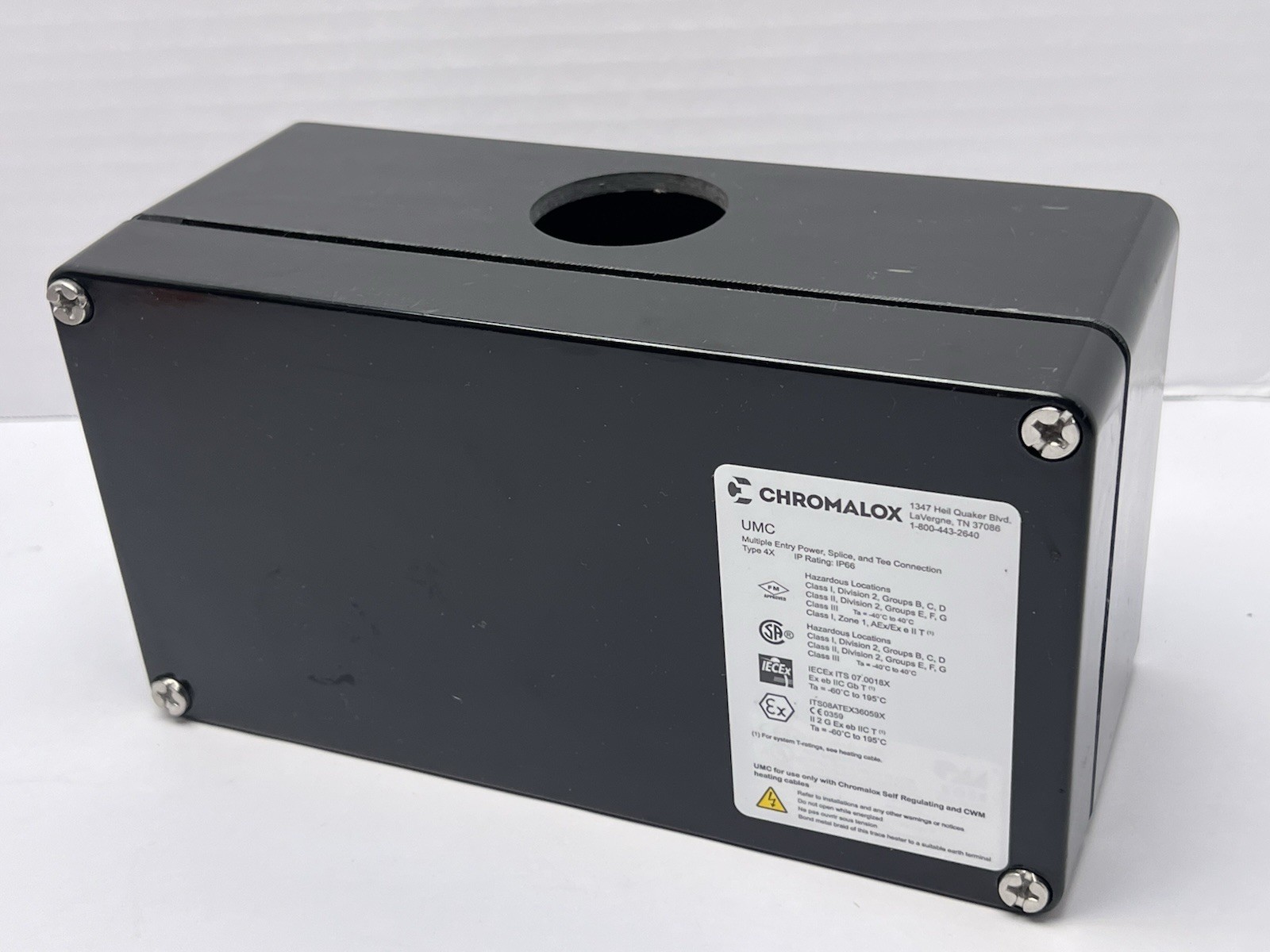 Chromalox UMC Multiple Power Connection Splice Tee Kit for Heat Trace Cables NEW