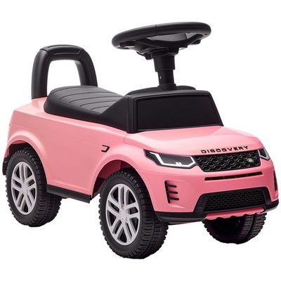 AIYAPLAY Land Rover lizenziertes Mitfahrauto für Kleinkinder 18-36 Monate, pink