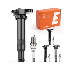 Autoexact Ignition Coils Spark Plugs Set Fit for Accent Rio Rio... FAST USA SHIP