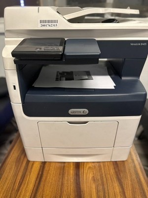 Xerox VersaLink B405 MFP Mono Laser Printer Tested ADF Minor Damage Normal Use