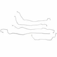 Front Brake Line Kit Fits Hummer H2 2003-2007 Stainless TKT0201SS