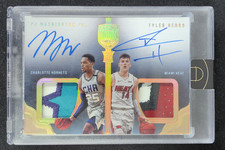 2019-20 Panini Eminence PJ Washington Jr. Tyler Herro RC Dual Patch Auto RPA /5