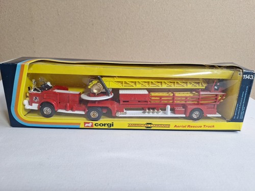 Corgi Major / 1143 American La France Aerial Rescue Truck. pb60 | UK