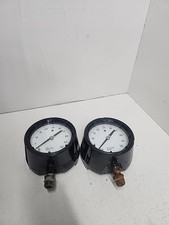 ASHCROFT 250-2362-B 2 Pcs PRESSURE GAUGE 0-50 PSI 316 TUBE STEEL SOCKET USED 
