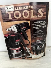 Sears Craftsman Power and Hand Tool Catalog 1981/82
