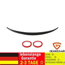 Heckspoiler für Mercedes Benz C-Klasse W205 2014-2021 Schwarz Glanz 1-tlg Lippe