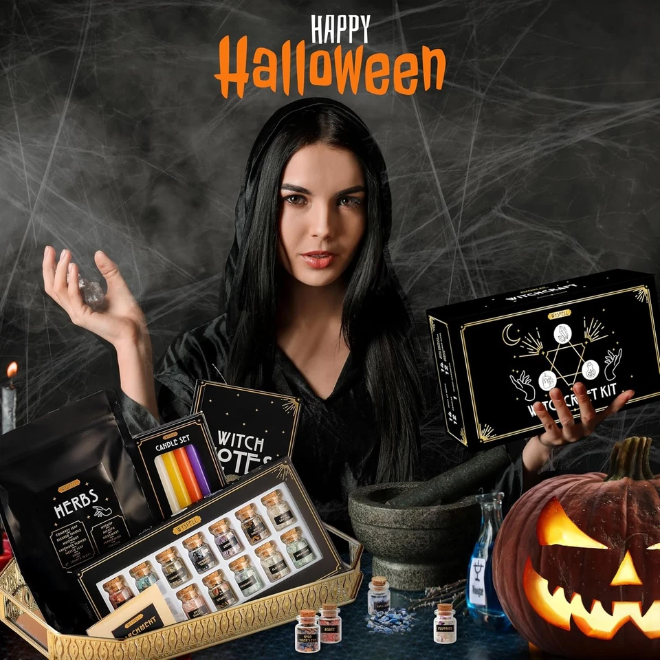 Witchcraft Supplies Kit for Witch Altar 54PCS - Kit, Multicolor - Image 2 of 4