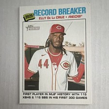 Topps Elly De La Cruz Matt McLain Cincinnati Reds Card Lot Heritage Titans MLB