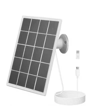 3 Meter Cable Solar Charging Panel for Ring For Eufy For Blink Security Cameras